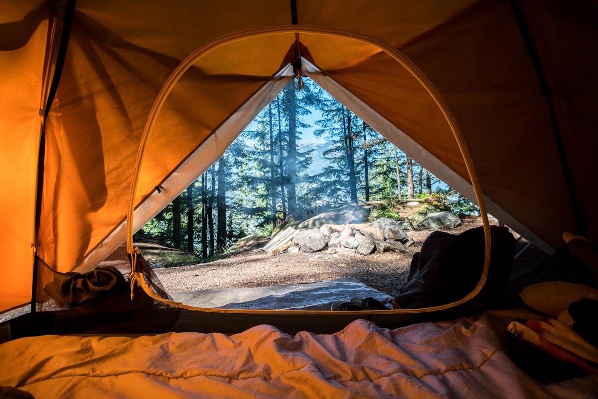 Evenings around an outdoor 